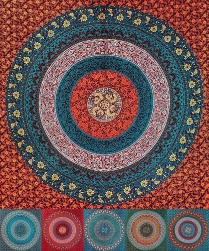 Copriletto copriletto mandala