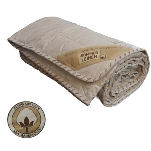 Coperta estiva coperta lino
