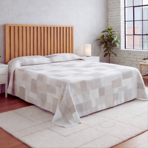Copriletto estivo brick quadri - copriletto,