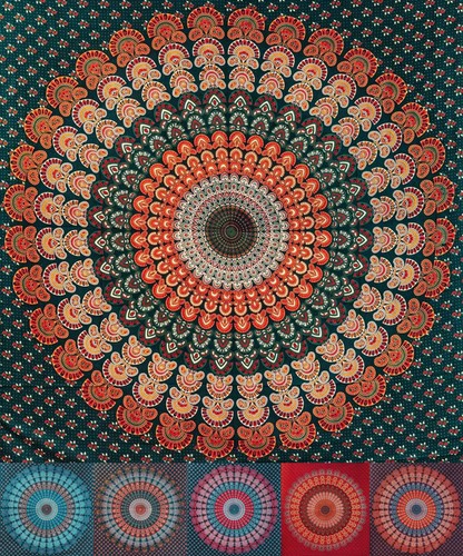 Copriletto copriletto mandala