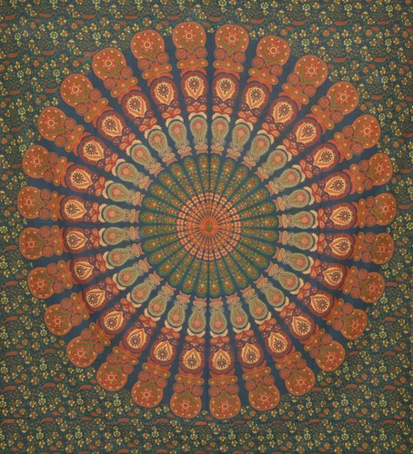 Copriletto mandala - copriletto,