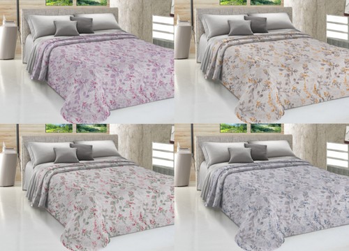Copriletto piquet primavera - piquet,