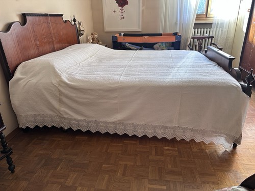 Copriletto vintage piquet - copriletto,