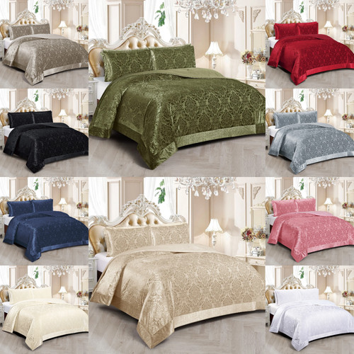 Copriletto jacquard trapuntato - copriletto,